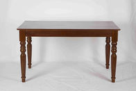 Обеденный стол деревянной современной деревянной мебели Соильд прямоугольные и набор картины стульев кс