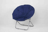 Голубое Флодинг ягнится стул мебели игровой с железным местом рамки и ткани