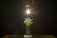 Настольные лампы кабин страны классические домашние с вися кристаллической формой цветка