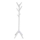 Белая прочная деревянная стойка вешалки с дизайном В45*Д45*Х172КМ ветвей дерева