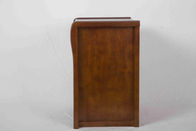 Современная небольшая древесина прикроватного столика твердая, древесина резины 3 КГ таблицы 19,7 ящика