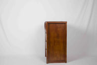 Хандкрафтед домашний деревянный ящик Нигхцтанд мебели 4 с пятном Брауна грецкого ореха