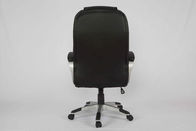 Эргономический черный исполнительный кожаный стул офиса удобный с задней частью максимума