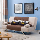 Разносторонняя секционная домашняя диван-кровать с ногами нержавеющей стали